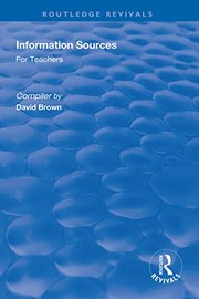 Cover of: Information Sources for Teachers