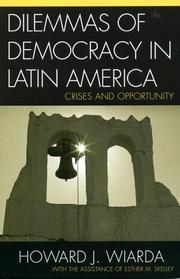 Dilemmas of democracy in Latin America : crises and opportunity