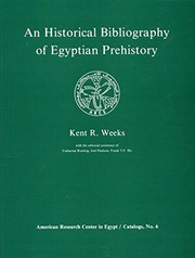Cover of: An historical bibliography of Egyptian prehistory
