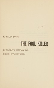 Cover of: The fool killer.