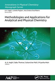 Cover of: Methodologies and Applications for Analytical and Physical Chemistry