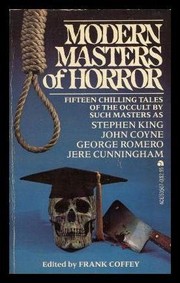 Cover of: Modern Masters of Horror by Frank Coffey