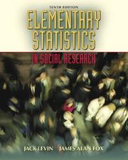 Elementary statistics in social research