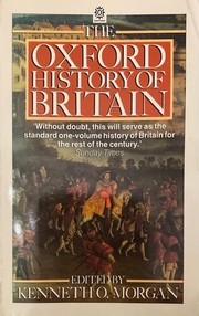 Cover of: Oxford History of Britain