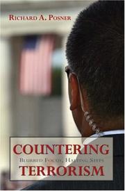 Countering terrorism : blurred focus, halting steps
