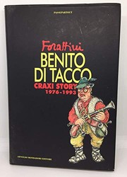 Cover of: Benito di Tacco: Craxi story, 1976-1993