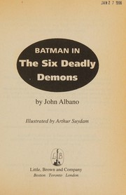 Cover of: The six deadly demons