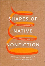 Cover of: Shapes of Native Nonfiction by Elissa Washuta, Theresa Warburton
