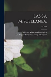 Cover of: LASCA Miscellanea. ; V. 2 1954