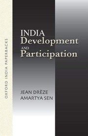 Cover of: India Development And Participation by JEAN & AMARTYA SEN DREZE
