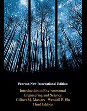 Cover of: Introduction to Environmental Engineering and Science by Gilbert M. Masters, Wendell P. Ela