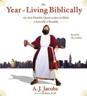 Cover of: The Year of Living Biblically