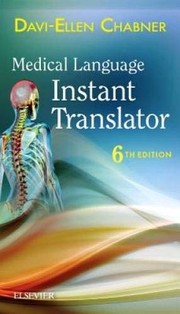 Cover of: Medical Language Instant Translator