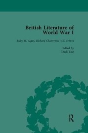 Cover of: British Literature of World War I, Volume 2