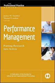 Cover of: Performance management: putting research into action