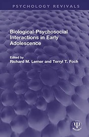 Cover of: Biological-Psychosocial Interactions in Early Adolescence