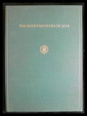 The mountain flora of Java by C. G. G. J. van Steenis