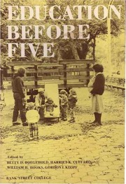 Cover of: Education Before Five