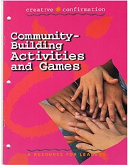 Cover of: Creative Conf Community Buildi (Creative Confirmation)