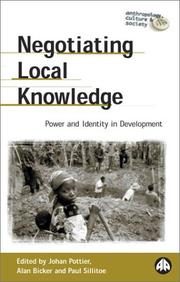 Negotiating local knowledge : power and identity in development