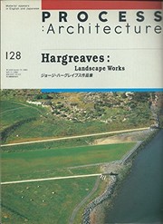 Cover of: Process Architecture: Hargreaves, No. 128 (Process Architecture No. 128)