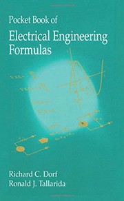 Cover of: Pocket Book of Electrical Engineering Formulas