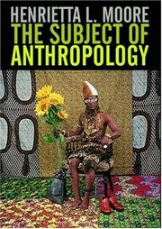 Cover of: Subject of Anthropology