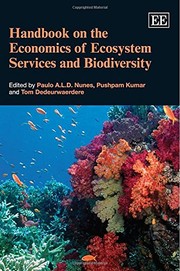 Cover of: Handbook on the economics of ecosystem services and biodiversity