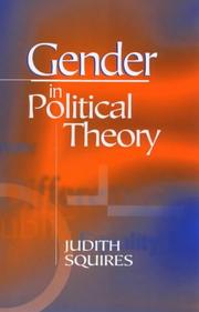 Gender in Political Theory by Judith Squires