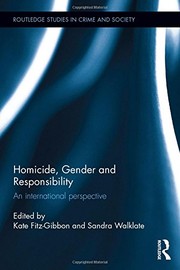 Cover of: Homicide, Gender and Responsibility: International Perspectives