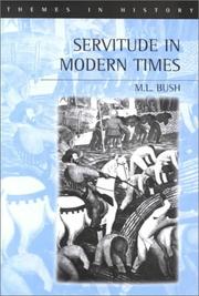 Cover of: Servitude in Modern Times (Themes in History)