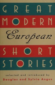Cover of: Great modern European short stories