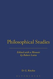 Cover of: Philosophical Studies (Library of Education)