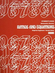 Cover of: SRA Ratios and Equations / Mathematics Modules / Student's Book by S. Engelmann & D. Steely