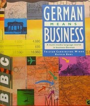 Cover of: German Means Business