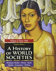 Cover of: History of World Societies, Volume 2