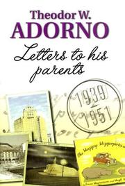 Letters to his parents 1939-1951