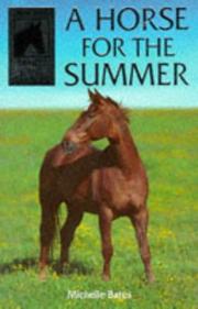 Cover of: A horse for the summer