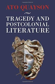 Cover of: Tragedy and Postcolonial Literature