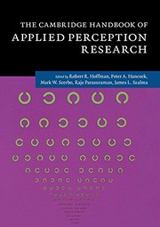 Cover of: Cambridge Handbook of Applied Perception Research