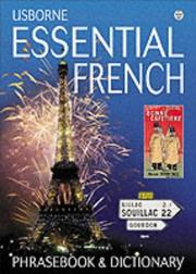 Cover of: Essential French Phrasebook and Dictionary (Usborne Essential Guides)