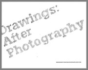 Cover of: Drawings: After Photography