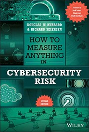 Cover of: How to Measure Anything in Cybersecurity Risk