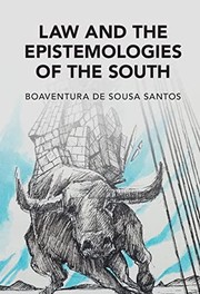Cover of: Law and the Epistemologies of the South