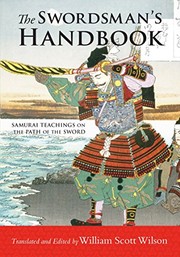 Cover of: Swordsman's Handbook by William Scott Wilson, William Scott Wilson, William Scott Wilson