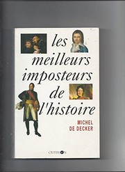 Cover of: Les meilleurs imposteurs de l'histoire