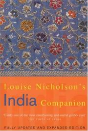 Louise Nicholson's India companion : with a section on Pakistan