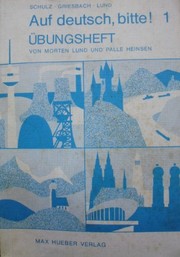 Cover of: Auf deutsch, bitte!, Übungsheft