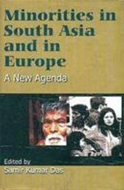 Cover of: Minorities in South Asia and in Europe