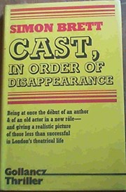 Cover of: Cast, in order of disappearance